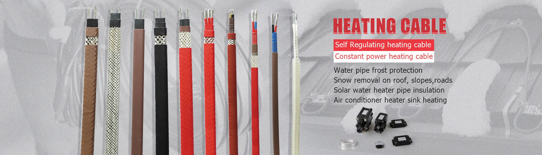 pipe heating cable