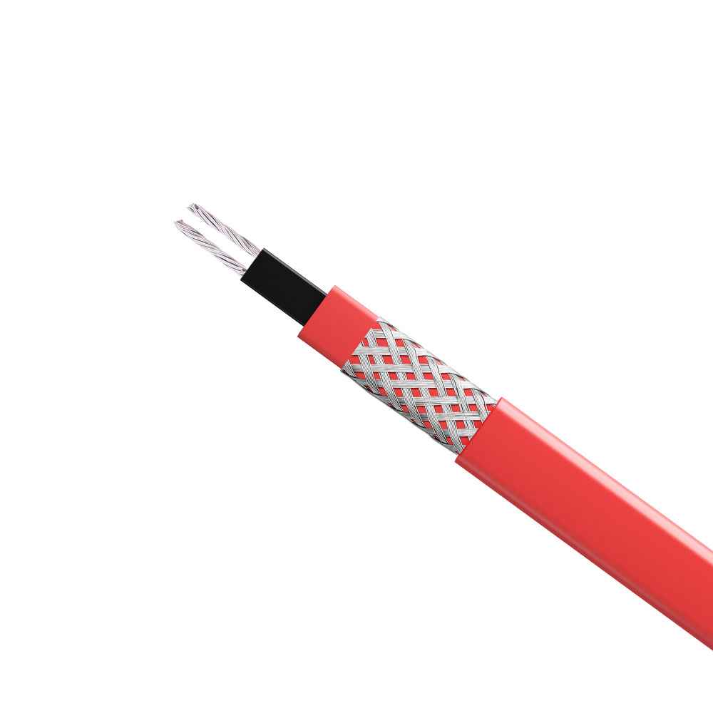 Fluoroplastic sheath heating cable